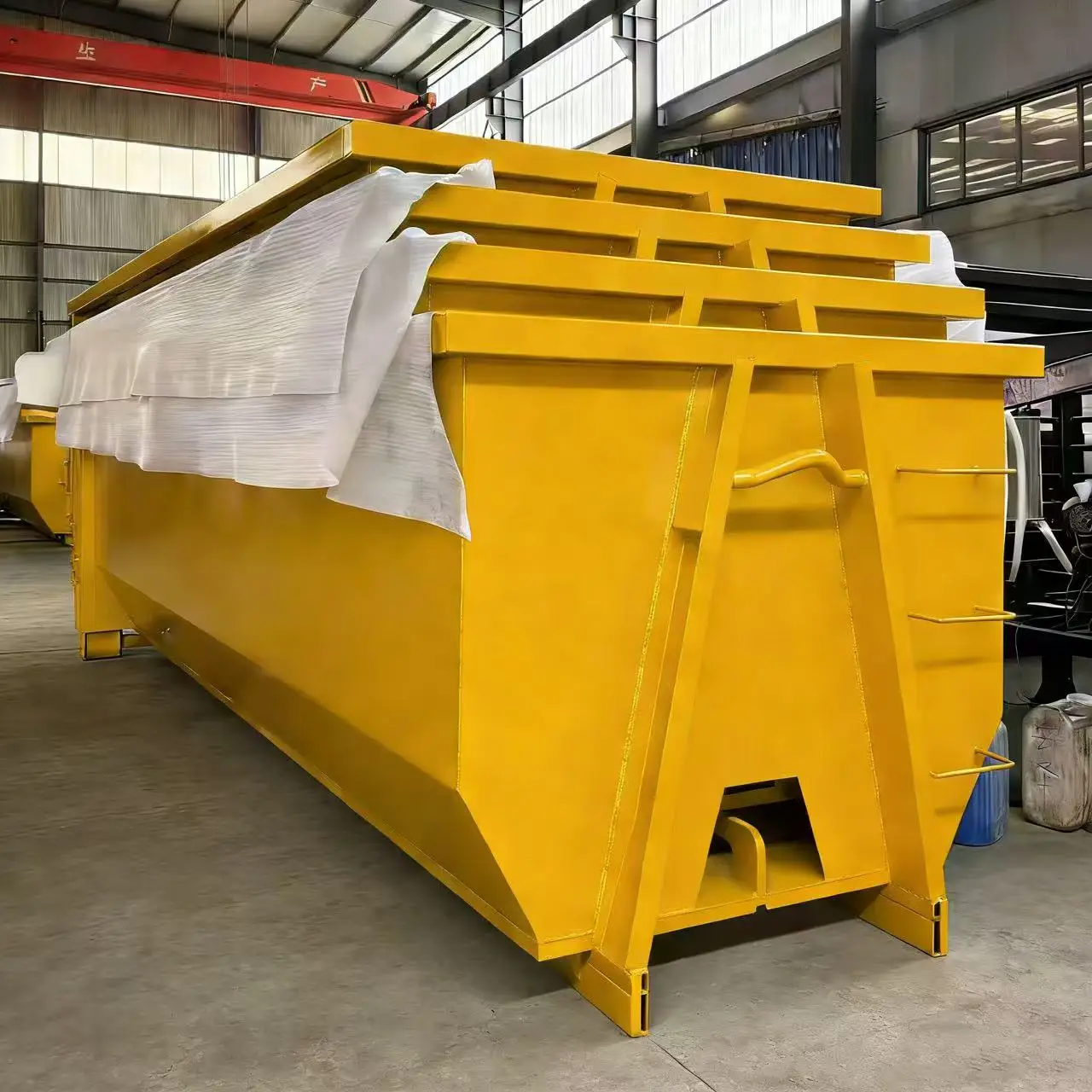 Sales Container Hook Lift Dumpster Hook Lift Bin for Municipal Waste Recycling Mobile Garbage Collection