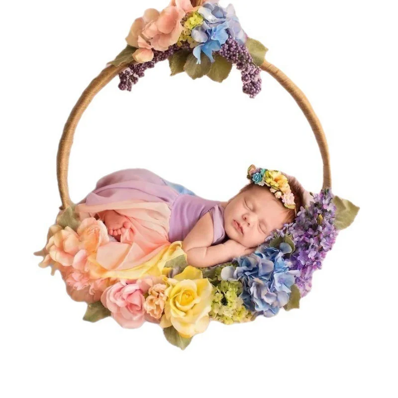 Newborn Photography Clothing Princess Dress Full Moon 100 Day Girl Baby Set Photography Clothing Infant Dress