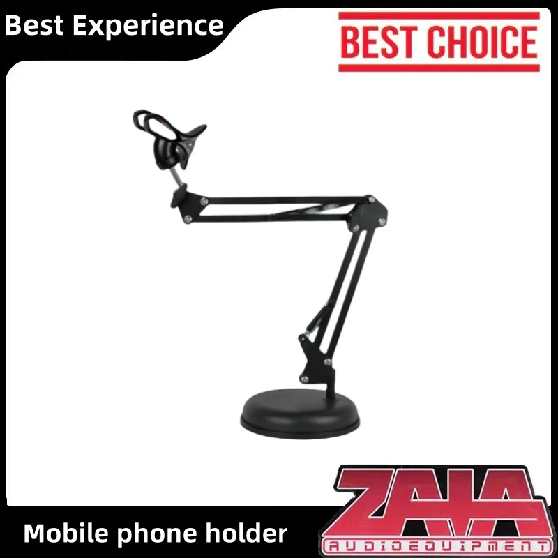 Mobile Phone Flat Support Lazy Bedside Table Universal Metal Cantilever Tiktok Karaoke Live Broadcast Rack