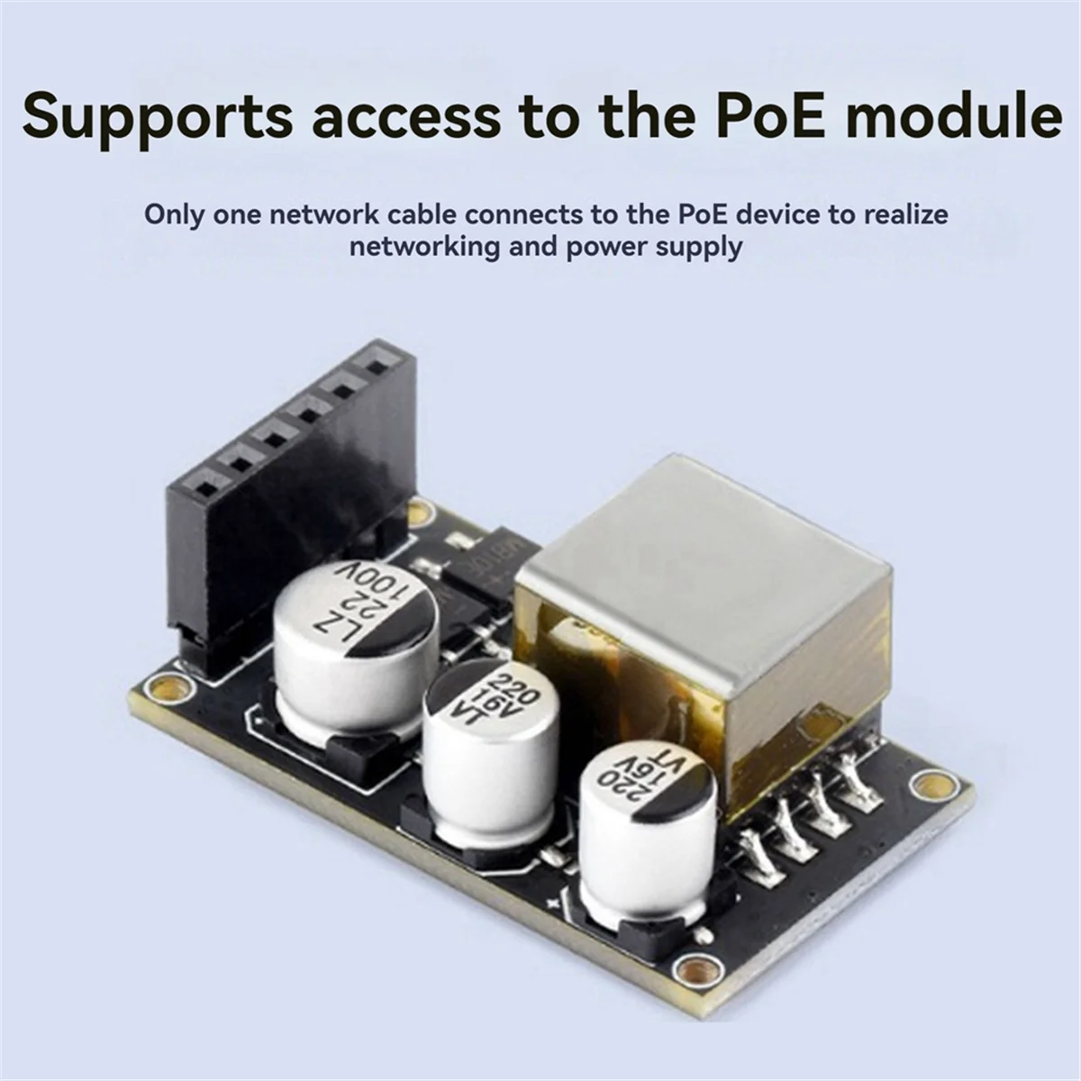 B57AESP32-S3 Ethernet Development Board with POE Module Supports Wi-Fi Bluetooth POE Dual-Core Plate Load Type-C Interface