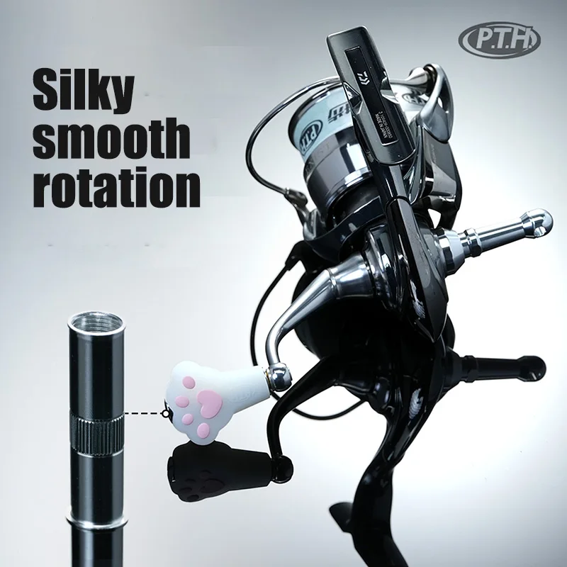 Perilla de carrete PTH 2025 – Silicona garra de gato para Shimano Daiwa - imagen 2
