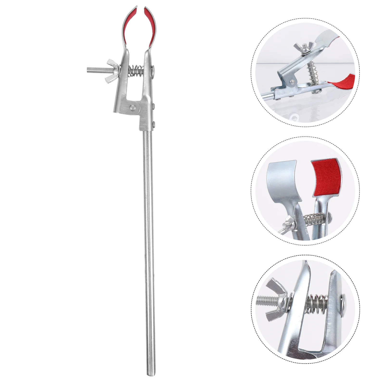 

Instruments Universal Flask Clamp Experiment Equipment Laboratory Stand Clip Test Tubes