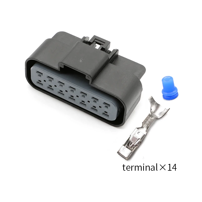 15326917 male and female mating plug 14-hole female Delta type automotive waterproof connector