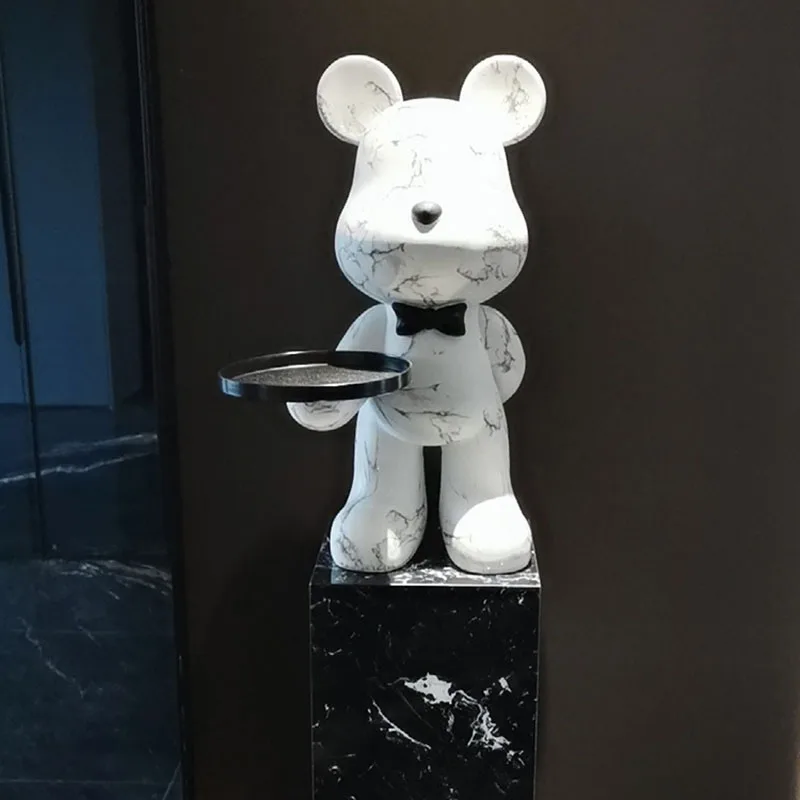 الشمال نهاية الجدول غرفة المعيشة طاولات القهوة الإبداعية تمثال الديكور تصميم دائري الأثاث الفاخرة الجولة الراتنج خدمة الجداول #4