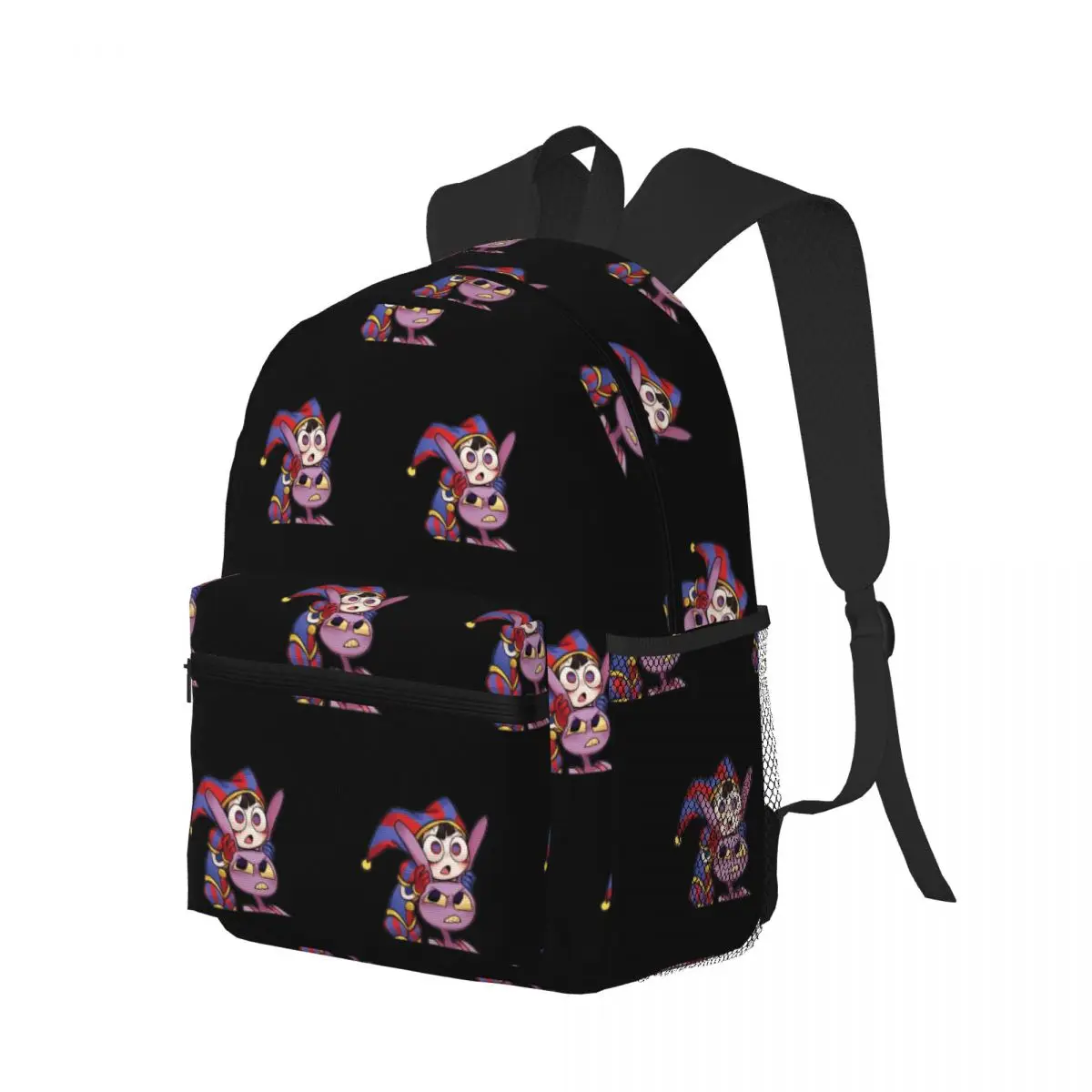

Pomni Tadc Jax The Amazing Circus Student Backpack School Bag Hiking Travel Daypack for Boys Girls Bookbag Shoulder Bags