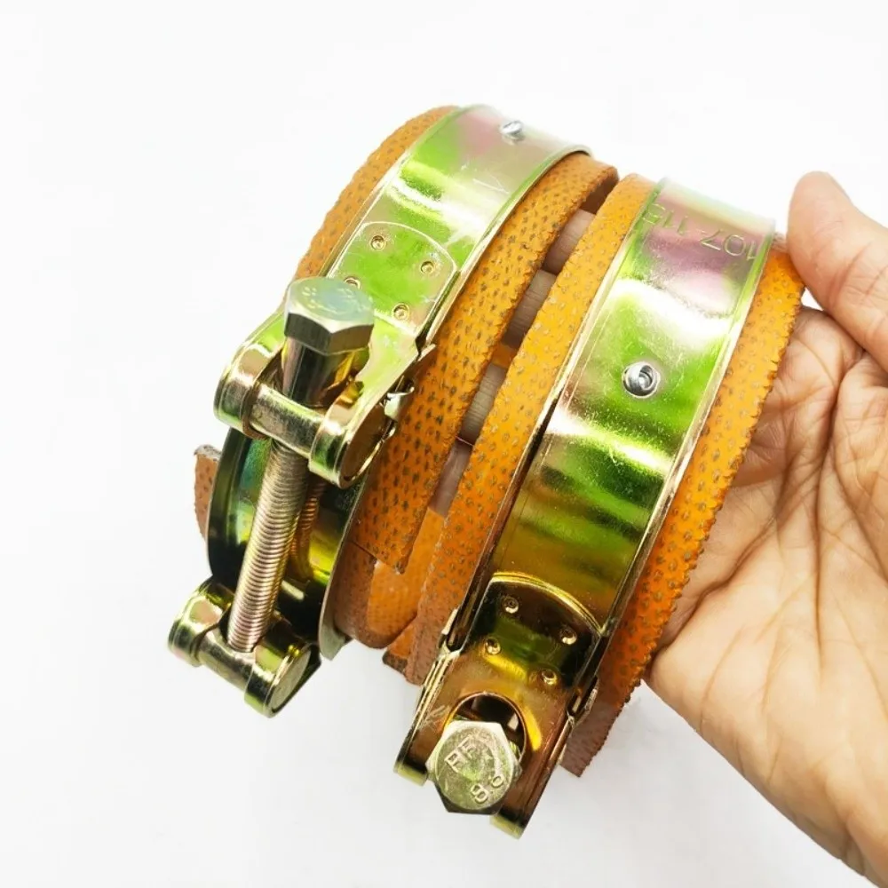 Thick Excavator Dust Boot Wear Proof Grease Isolate Pin Joint Dust Guard Easy Mount Clamp Lock Heavy Machinery Seal Cap