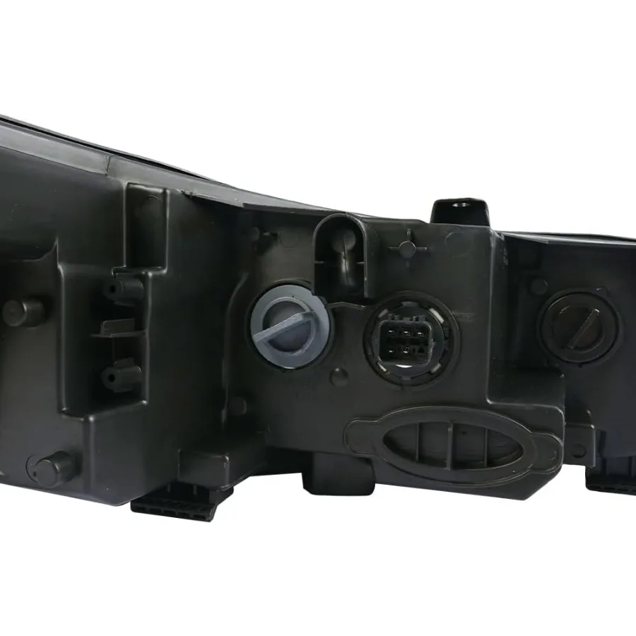 مجموعة المصابيح الأمامية الهالوجين من الجانب الأيسر للسائق مع ضوء النهار الجري لترقية الإضاءة الأمامية للمركبة المتوافقة مع كيا S #5