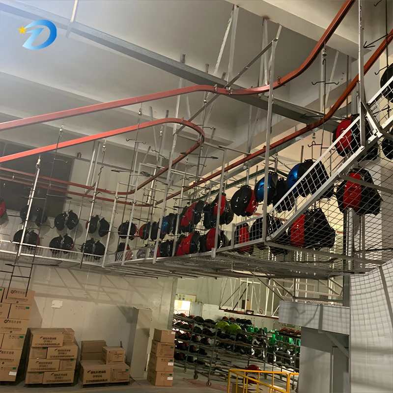 Motorcycle Fuel tank Hanging Intelligent Automatic Powder Spraying Production Line Automatic Coating Equipment