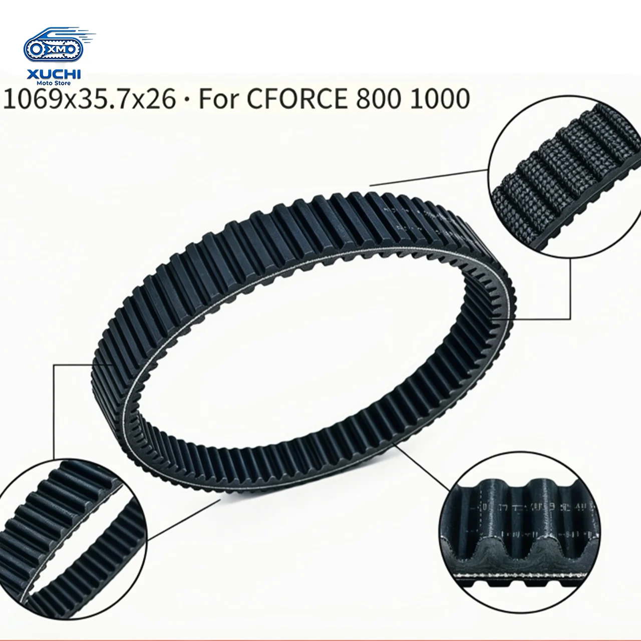 1069x35.7x26 Original CVT Belt OEM 0JWV‑055000‑3000‑M1 For CFORCE 800 1000 TOURING CF1000 CFX10 2024 CF1000AZ‑2 CF800AZ‑3