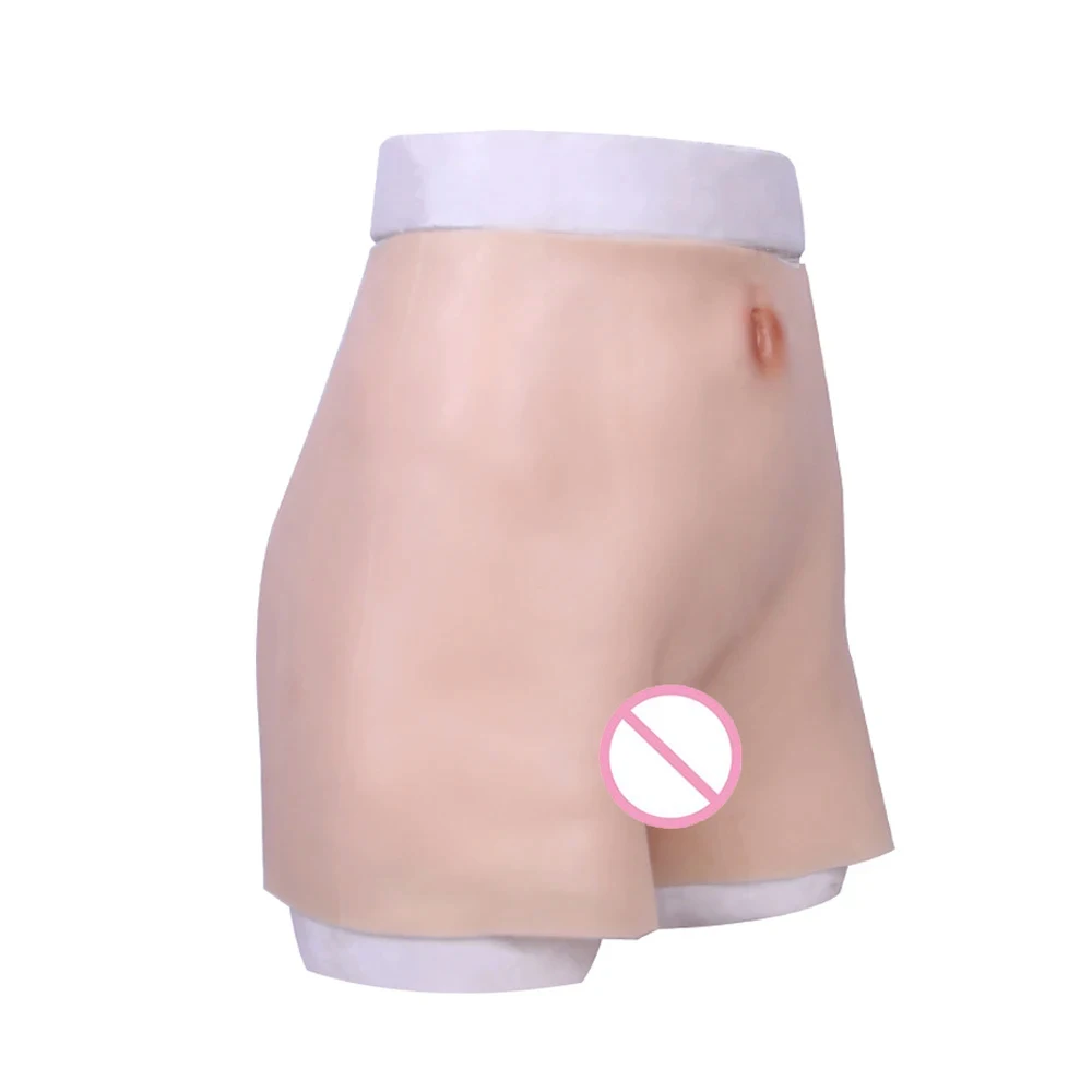 Silicone Realistic Vagina Hip Pants Pussy Transgender Artificial for Women Female Butt Enhancement Thick Hip Padded Panties