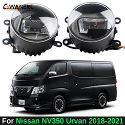 2 X 30W Car Front LED Fog Light with Daytime Running Lamp DRL Function For Nissan NV 350 NV350 Urvan 2018 2019 2020 2021