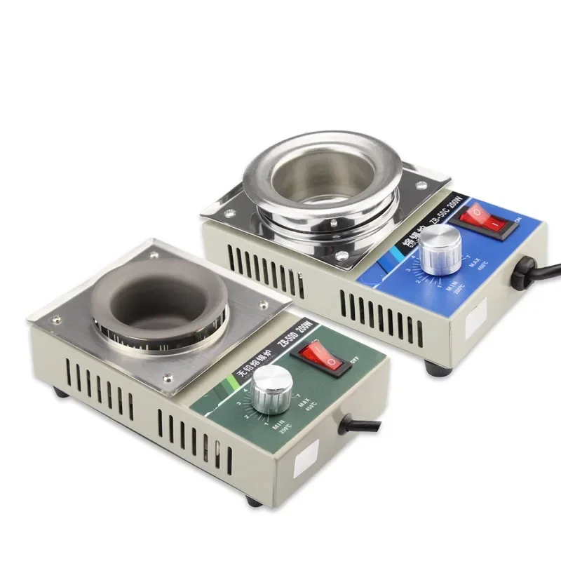 1PC Lead-free Small Tin Furnace Dip Soldering Tin Furnace Solder Pot Tin Melting Furnace Melting Hanging
