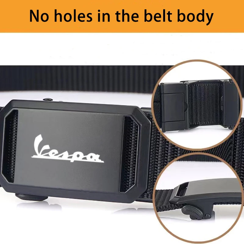 For Vespa Piaggio Primavera 150 SPRINT 150S GTS 300 LXV 125 946 Motorcycle Tactical Belt Outdoor Military Belt Sport Accessories