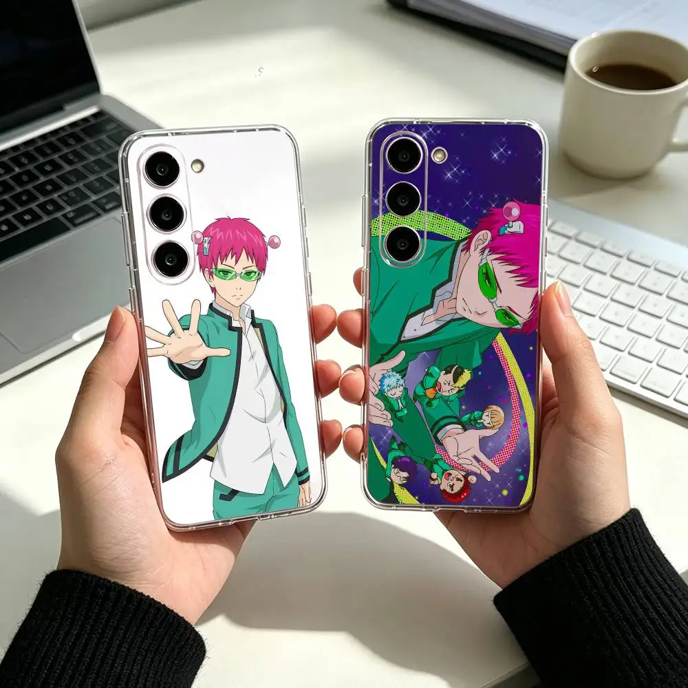 K-Kusuo Saiki-i   Phone Case For Samsung A05 A54 A34 A24 A14 Cover Transparent Silicone Phone Cover