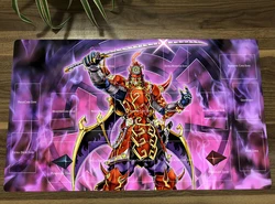 YuGiOh Legendary Six Samurai - Shi En TCG CCG Mat Trading Card Game Mat Table Playmat Gaming Play Mat Mouse Pad 60x35cm Free Bag