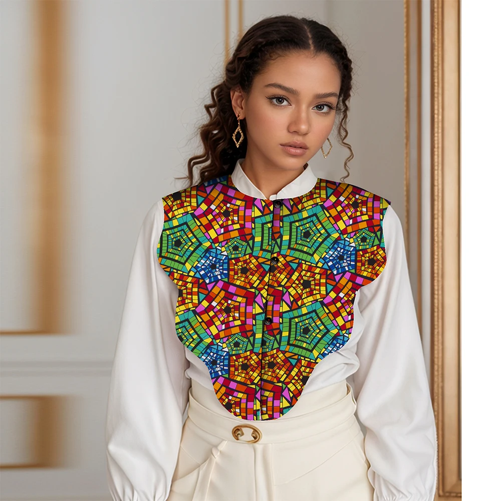 Nuova nuvola cinese spalla Bazin Riche collare tippet da donna africana accessori regalo personalizzato personalizzato personalizzato Wyb883