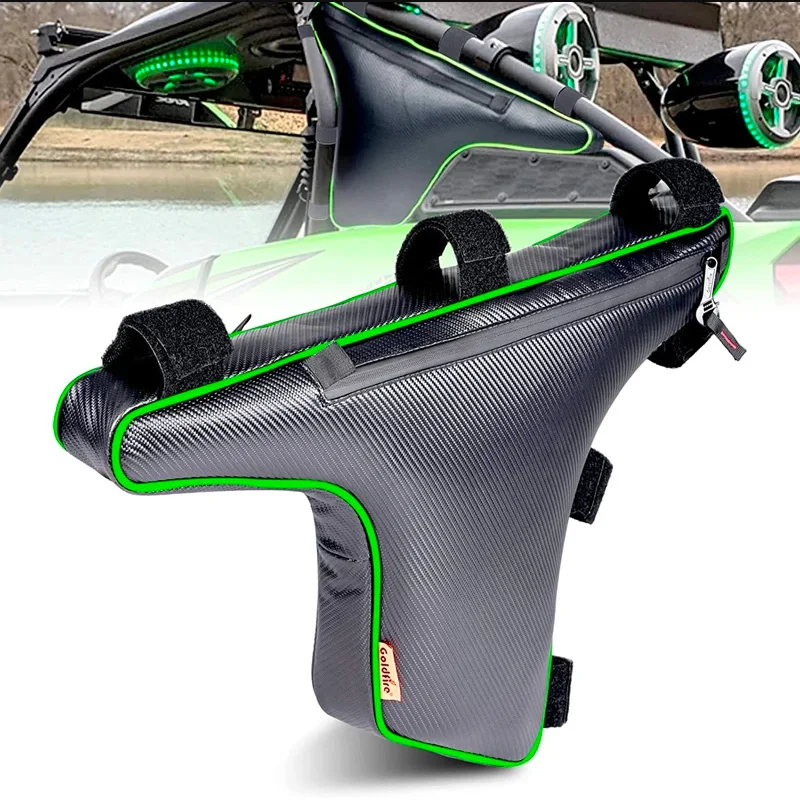 

1 пара треугольных сумок для хранения фермы, водонепроницаемые аксессуары для UTV, подходит для Kawasaki Teryx KRX 1000 2020+