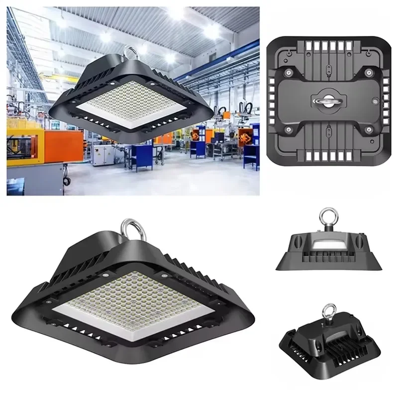 100W IP65 High Bay Light for Outdoor Industrial Warehouse and Stadium Use with Long Service Life