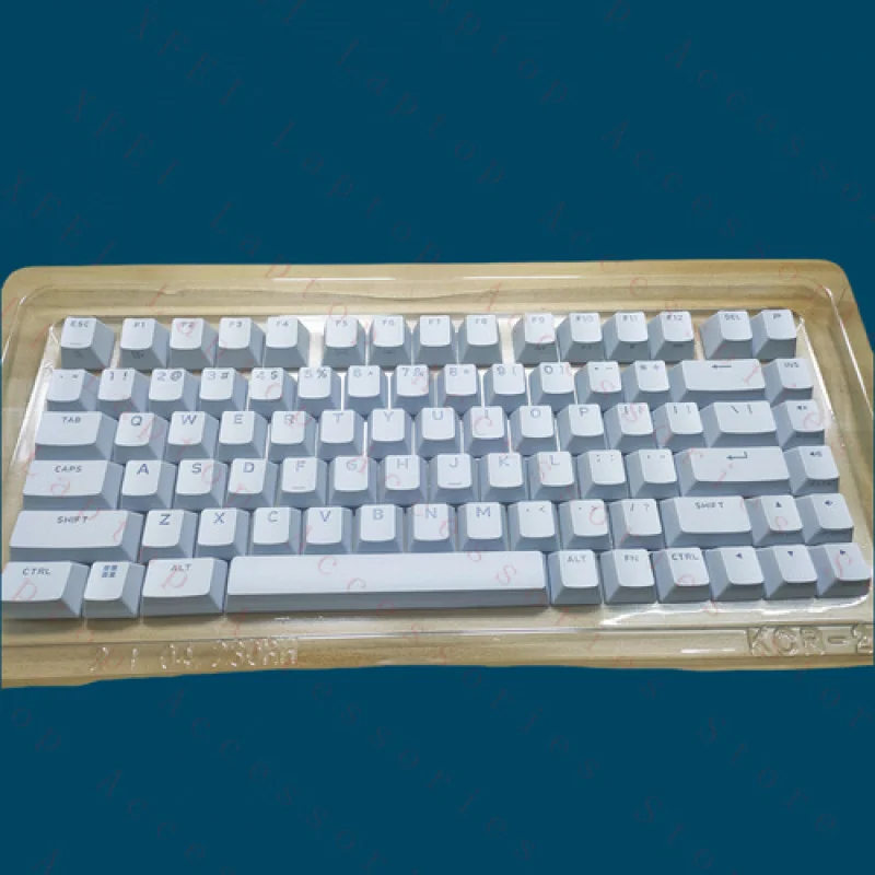 

Полный комплект белых колпачков для клавиш для механической клавиатуры Dell Alienware AW Pro