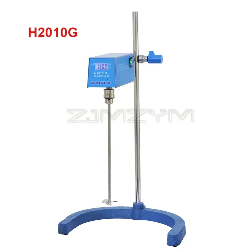 40/100/150/250W Laboratory Stirrer with Timing 1500rpm Electric Digital Overhead Stirrer Lab Mixer for Paint and Comestic mixer