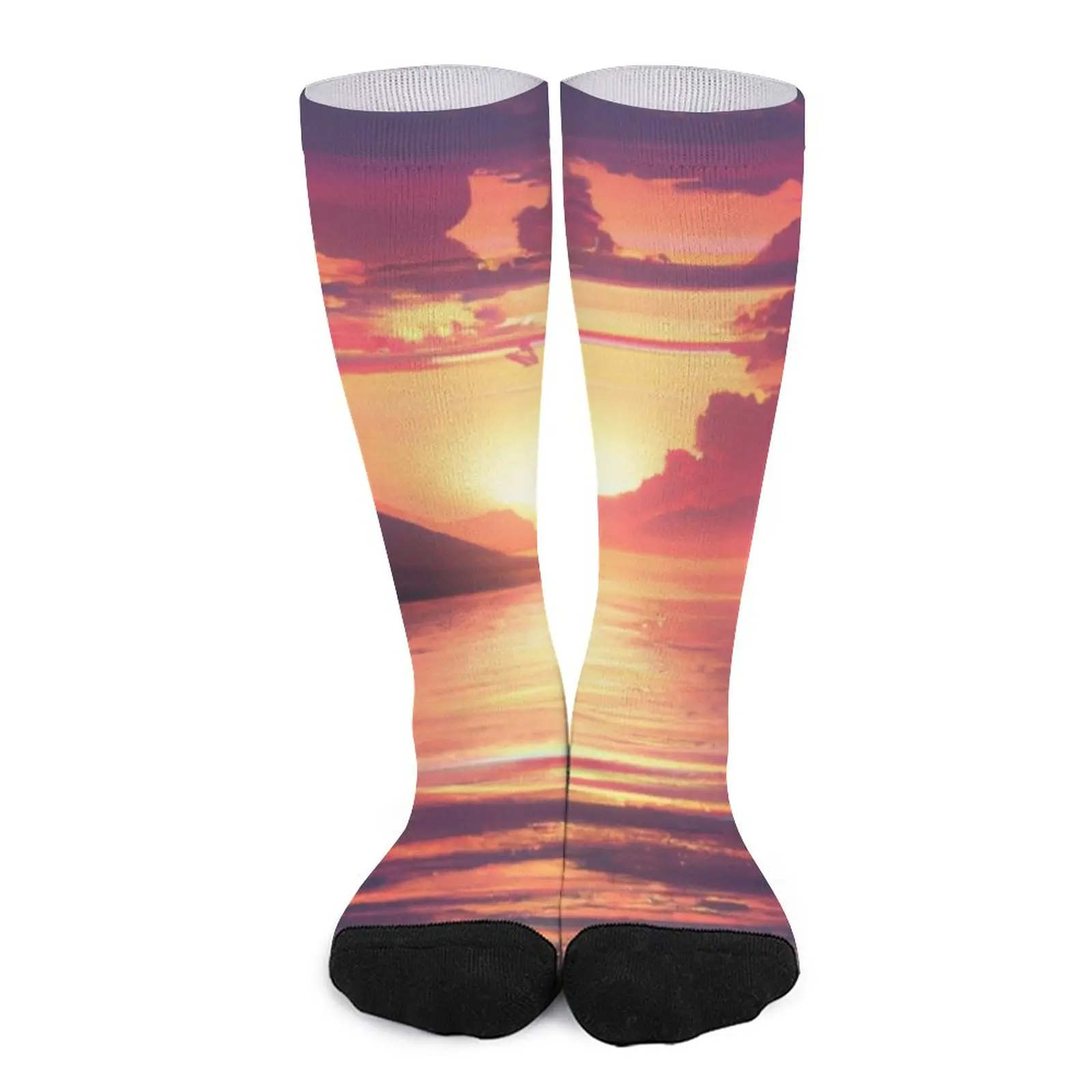 

Blood Moon & Cotton-candy sunsets. Socks socks aesthetic hiking
