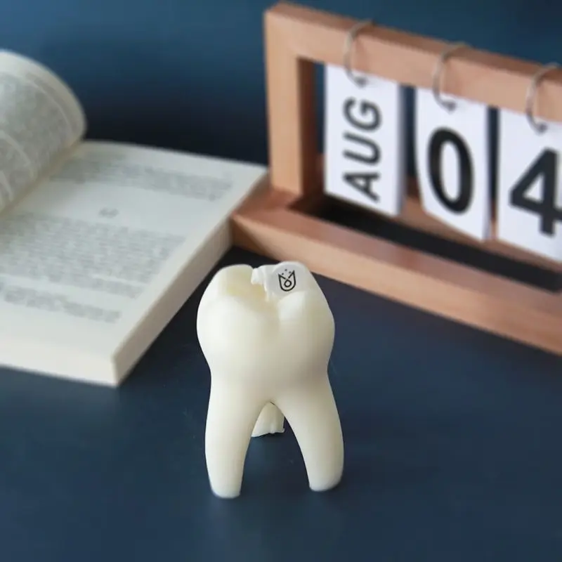 2023 New Creative 4 Aromatherapy Big Teeth Shaped Aromatherapy Candle For Birthday Gift Home Decoration Ornament 1PCS LF202