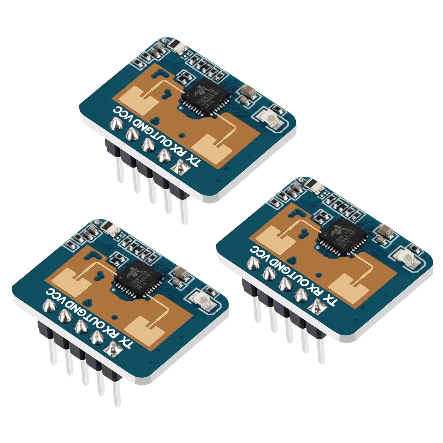 Wireless 24GHz Human Presence Detection Module LD2410C Featuring FMCW and Multi Zone Sensitivity for Accurate Motion Monitoring