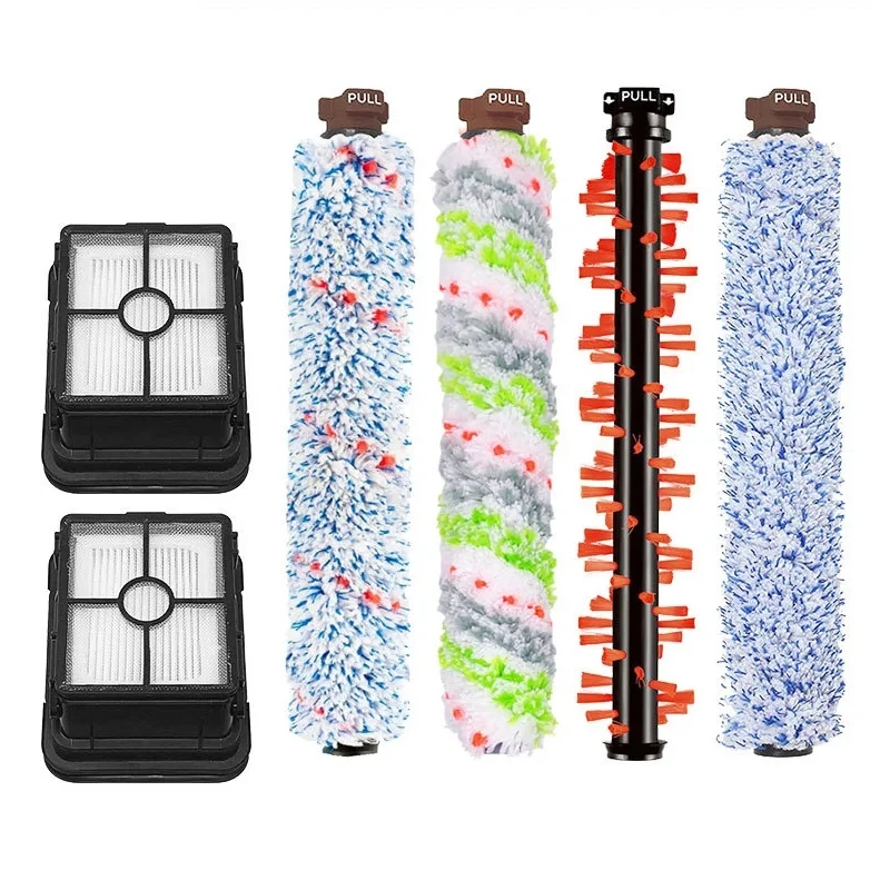 فرشاة الأسطوانة الرئيسية فلتر Hepa لاستبدال Bissell Crosswave 1866 1785 2052 1713 2225 المكانس الرطبة والجافة إكسسوارات قطع غيار