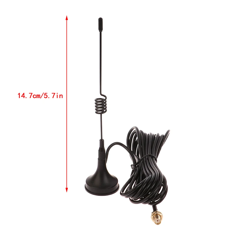 Antena magnética de UT-106UV para coche, accesorio de doble banda a bordo, VHF, UHF, para Baofeng SMA-F, UV82, UV-5R, GT-3TP, Radio Ham