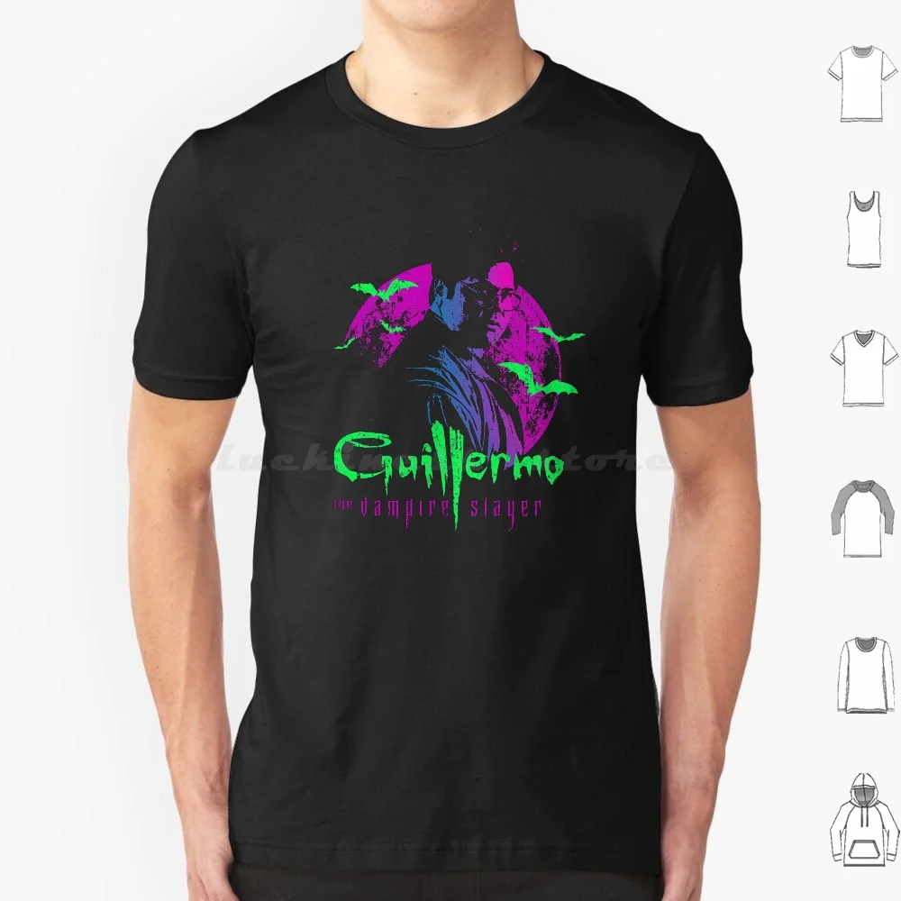 Camiseta Guillermo The Vampire, talla grande, 100% algodón, Jemaine Clement Vampire Wwdits Taika Waititi Whatwedointheshadows Colin