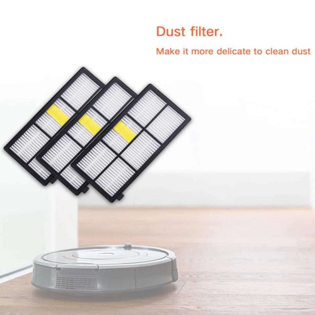 HEPA فراغ الأسطوانة الجانب فرش مرشحات استبدال طقم قطع غيار ل 980 990 900 896 886 870 865 800