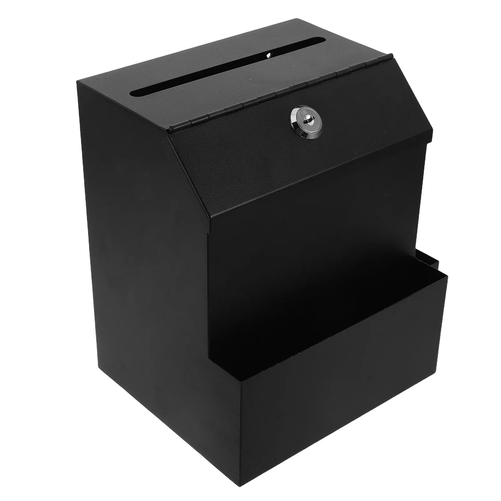 locking-suggestion-box-with-slot-black-plastic-ballot-box-for-elections-voting-fundraising-donations-prayer-requests-complaints