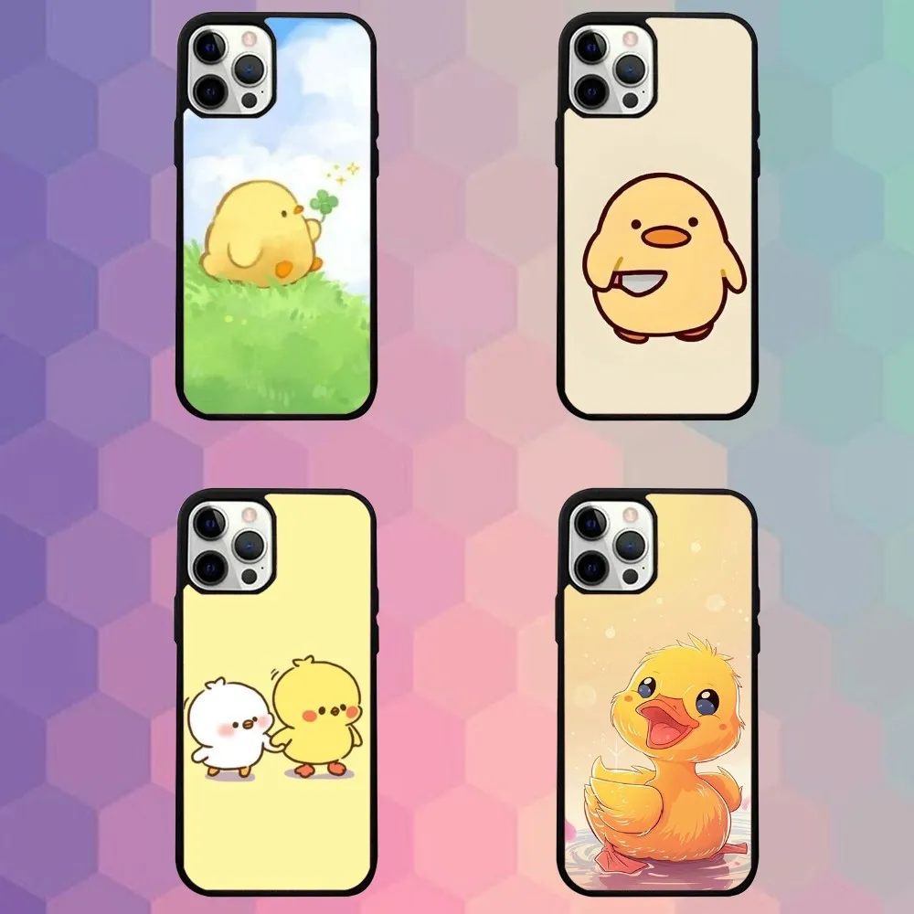 

Cute Duck Phone Case For iPhone 16e,16,15,14,13,12,11,Plus,Pro,Max,Mini Magsafe Magnetic Wireless Charging