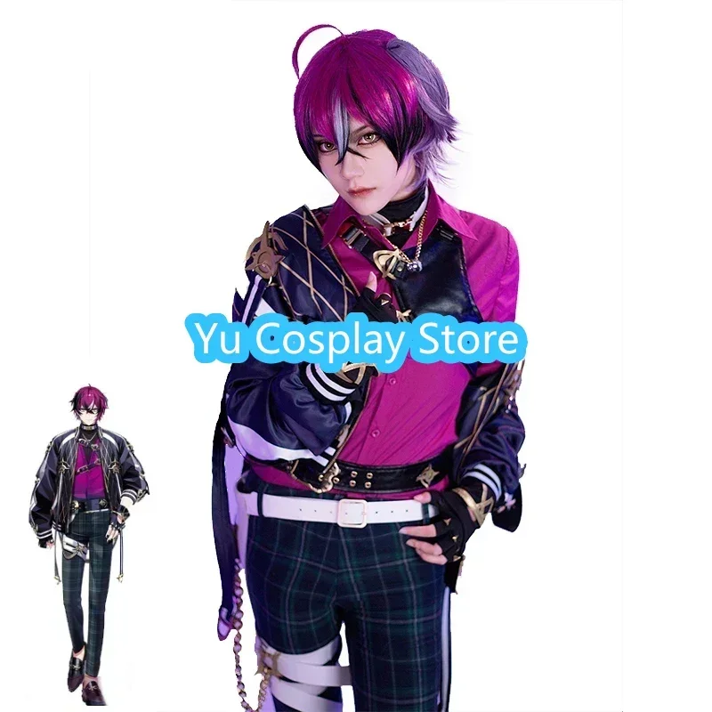 Doppio Dropscythe Cosplay Costume XSOLEIL Vtuber Cosplay Party Suit Halloween Uniforms Anime Clothing Custom Made