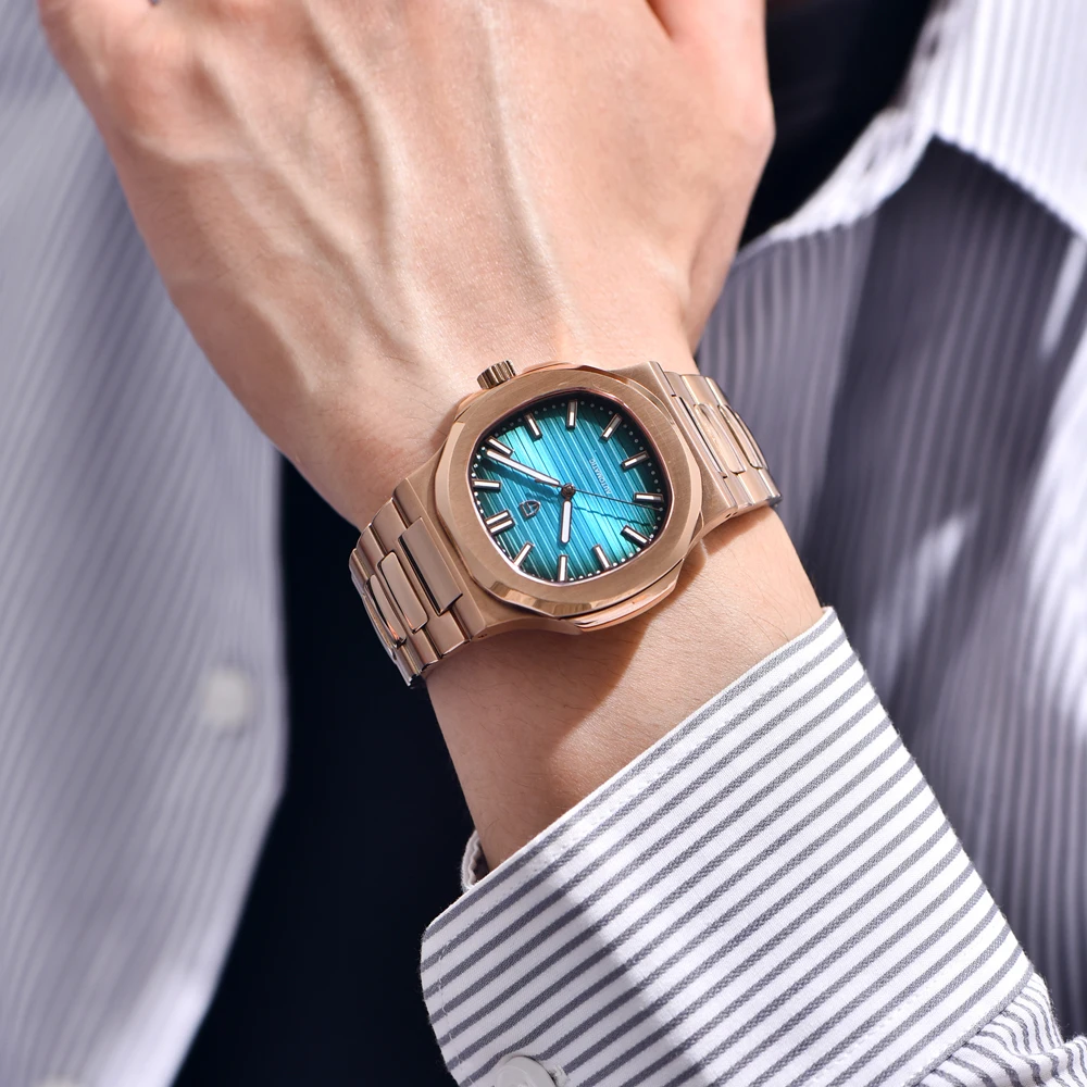 2026 New PAGANI DESIGN Watches Top Luxury Sapphire Automatic Mechanical Watch For Men Stainless Steel Rose Gold Waterproof Clock