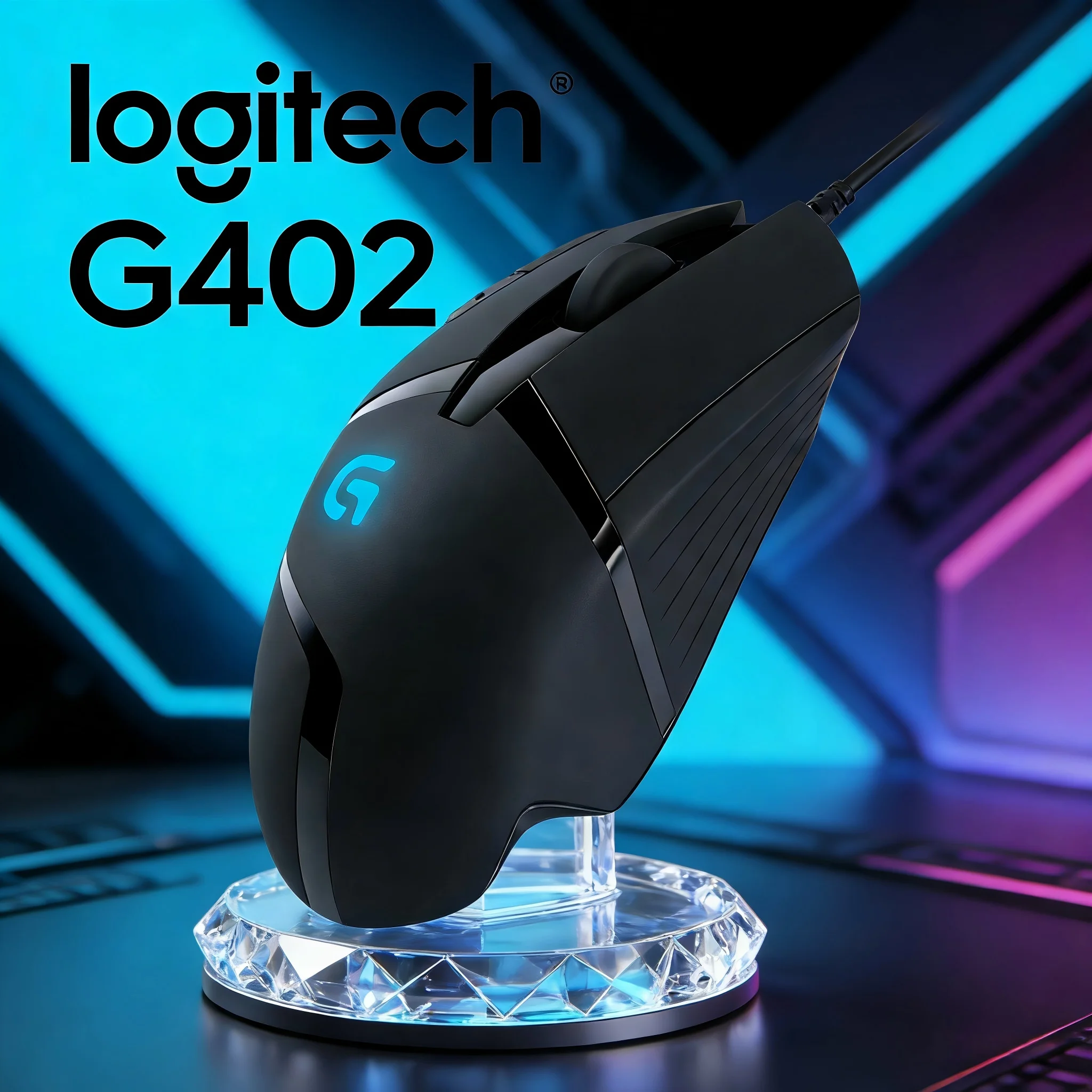 

Logitech G402 | Customizable Buttons for Quick Shortcuts
