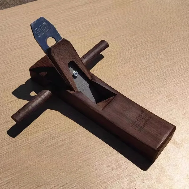 

Professional Hong Kong Style Hand Plane Black Sandalwood Wood Block Plane Woodworking DIY Carpenter Smoothing Planer Tool
