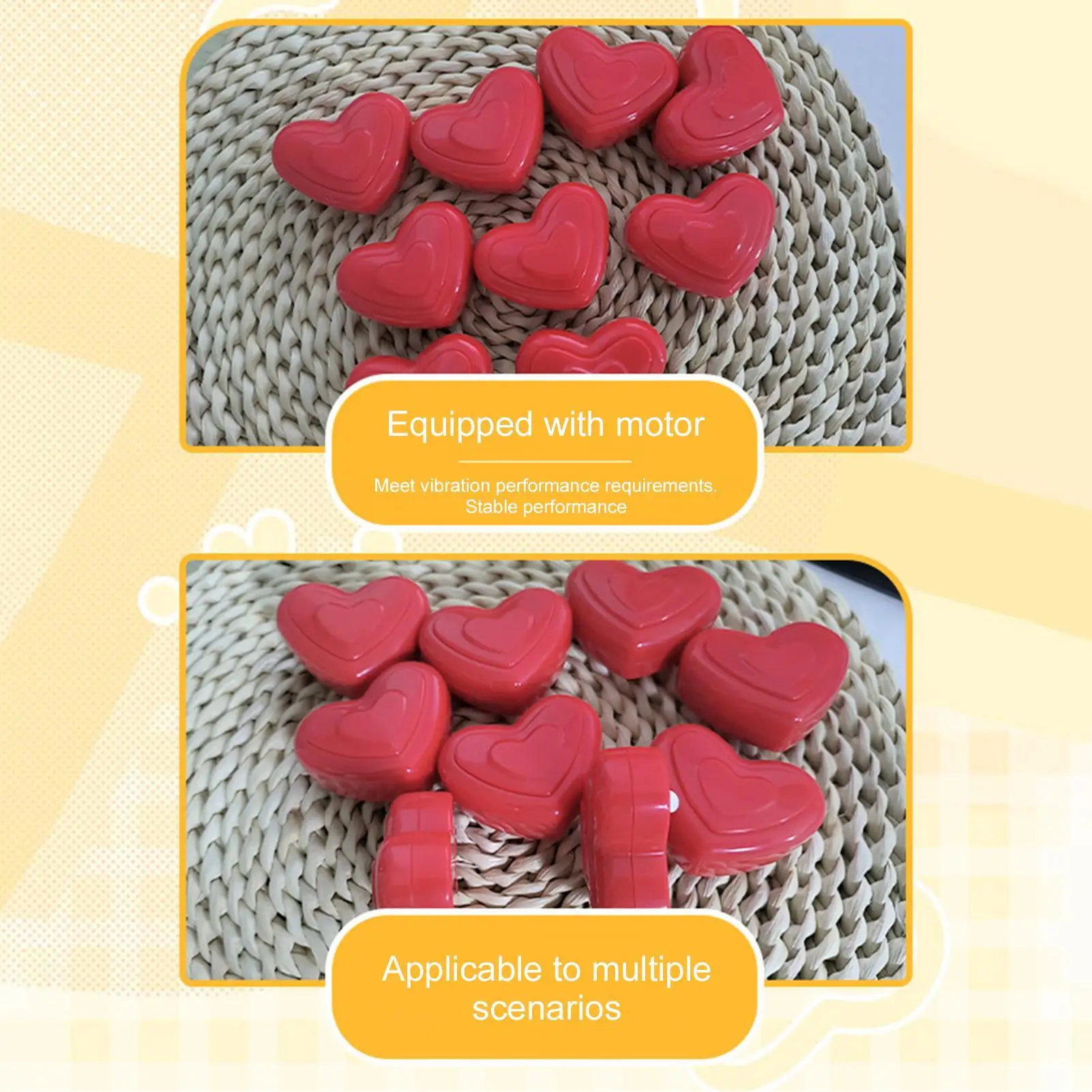 

Игрушка для собак с имитацией сердцебиения, милая, на батарейках, успокаивающая игрушка для щенков, имитирующая сердцебиение, помощник для сна, аксессуар для кукол, компаньон для питомца, для релаксации