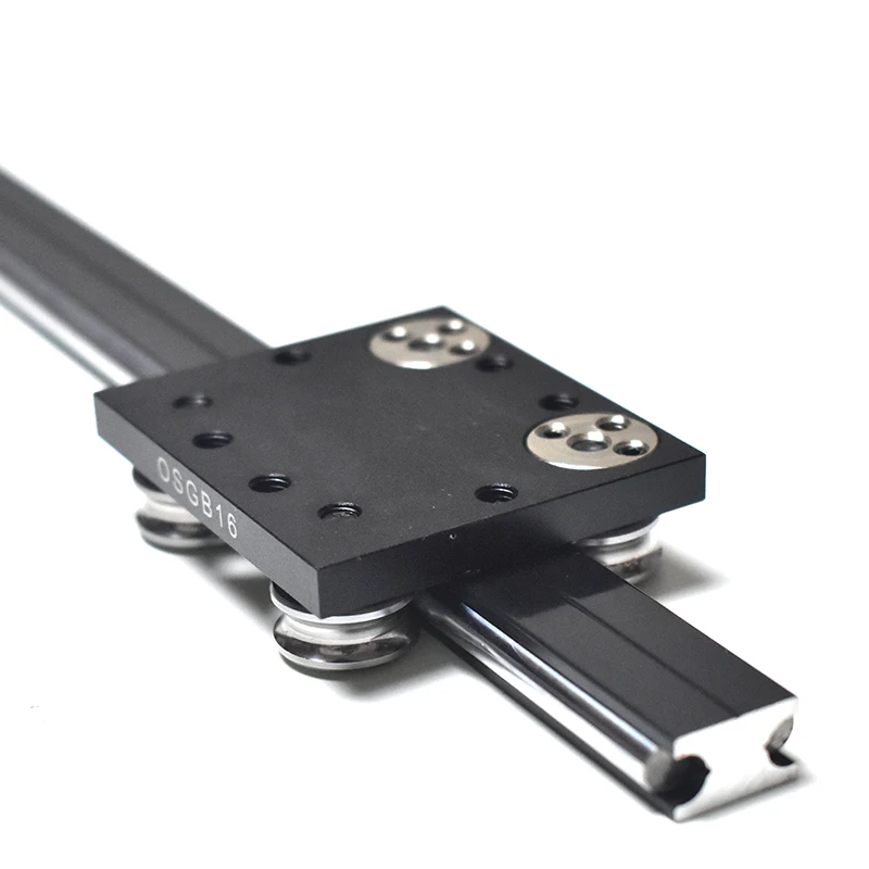 16 مللي متر ثنائي المحور دليل خطي OSGR16 الأسطوانة المنزلق 300 400 500 600 700 800 9001000 1100 1200 1400 مللي متر OSGB16 عجلة كتلة طابعة ثلاثية الأبعاد