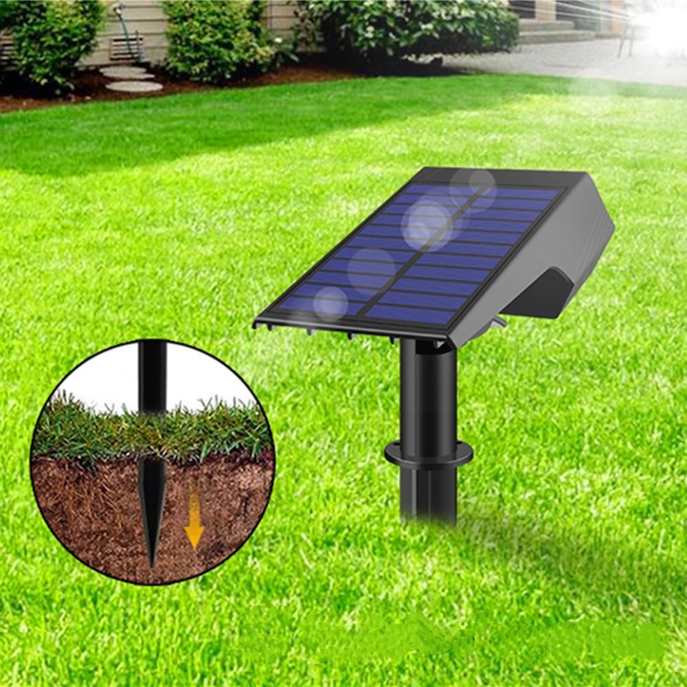 

Solar Spotlight House Wall Lamp Garden Light 2-in-1,Waterproof Outdoor Camp Gathering Night Lighting,Easy to carry and install
