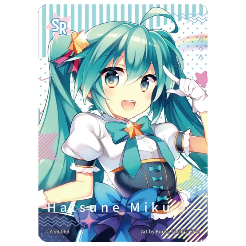 Hatsune Miku SR KAYOU Smith Hioka Megurine Luka Camui Gackpo Christmas Birthday Gift Collectible Card Sakine Miko Shine Hairen