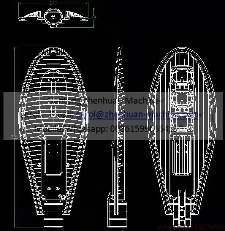 آلة الصب الألومنيوم أضواء عامة الغرفة الباردة يموت #2