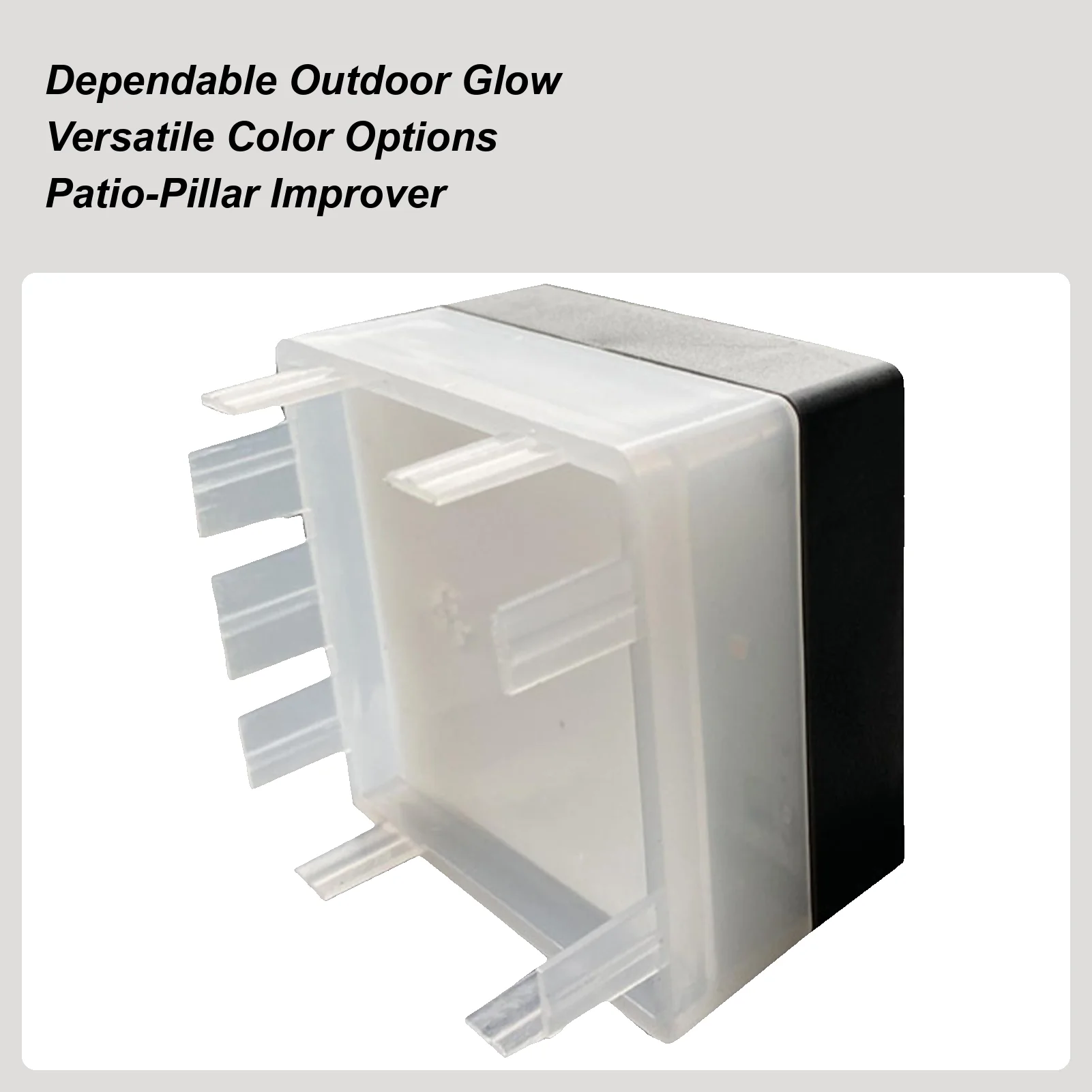 سياج آخر ضوء الشمس الحديثة لا الأسلاك الإضاءة سياج ضوء آخر غطاء شحن الطاقة الشمسية ل شرفة الطريق بوابة حديقة شرفة #5