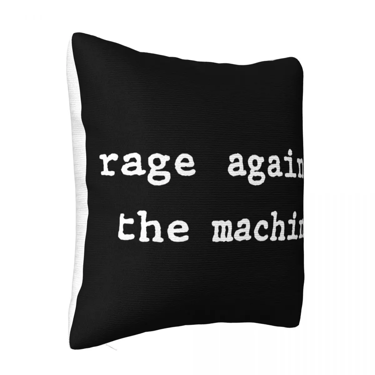 Rage Against The Machine Molotov Men's Black Ratm Summer Style Casual Rap Unique Tops Spring Pillow Case