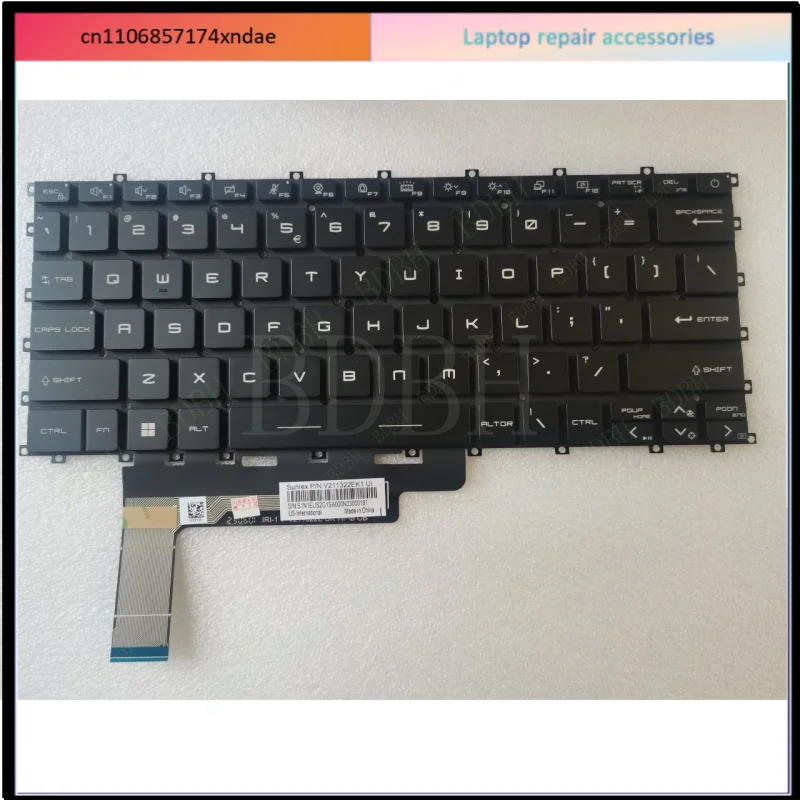 tastiera-rgb-retroilluminata-us-per-msi-summit-e13-flip-evo-a11m-a11mt-ms-13p2-ms-13p3