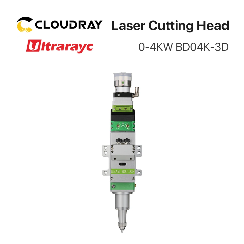 Ultraray Raytools TubeCut Fiber Laser Tube Cutting Head BD04K-3D Autofocus CL100 FL200 0-4kW Replace BM114 Laser Cutting Head