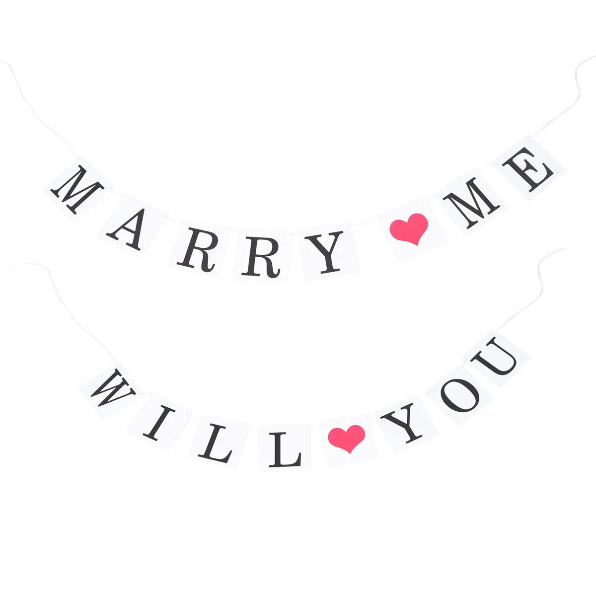 

3M Will Bunting Me Wedding Party Decor Proposal Garland Bunting Flag Marriage Proposal Wedidng Party Banner Banner