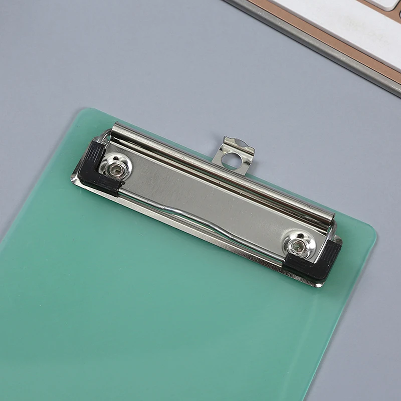 Simple A6 Bill Clipboard Memo Pad Clip Board Loose-leaf Notebook File Writing Pad Clamps Paper Holder Office School Supplies