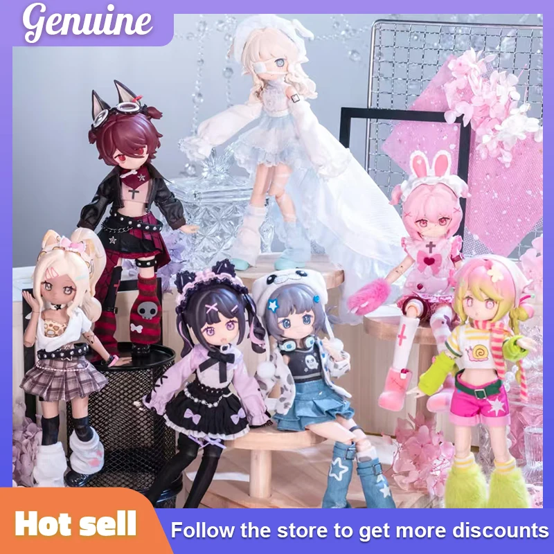 Freedom Claim – boîte aveugle électronique série animal de compagnie mignon, poupée articulée BJD 1/12, boîte mystère tendance, modèle de jouet, cadeau d'anniversaire pour filles