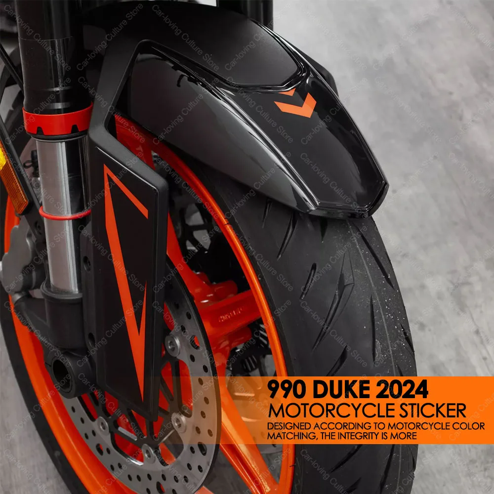 

Motorcycle Accessories Motorcycle Mudguard Sticker Protector 3D Resin Sticker For 990 Duke 990Duke 2024